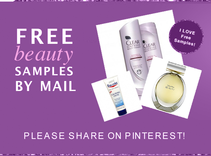 Free Beauty Samples by Mail! Links I use to get my Freebies