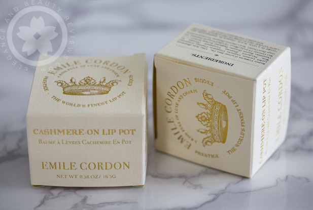 Emile Cordon Cashmere-On Lip Pot Review | Photos | Luxury lip balm?